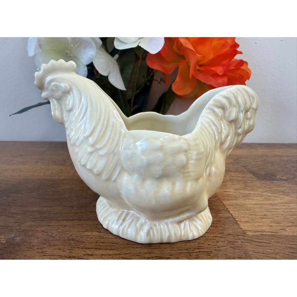 Royal Winton Grimwades Chanticleer Rooster Planter Made in England Farmhouse